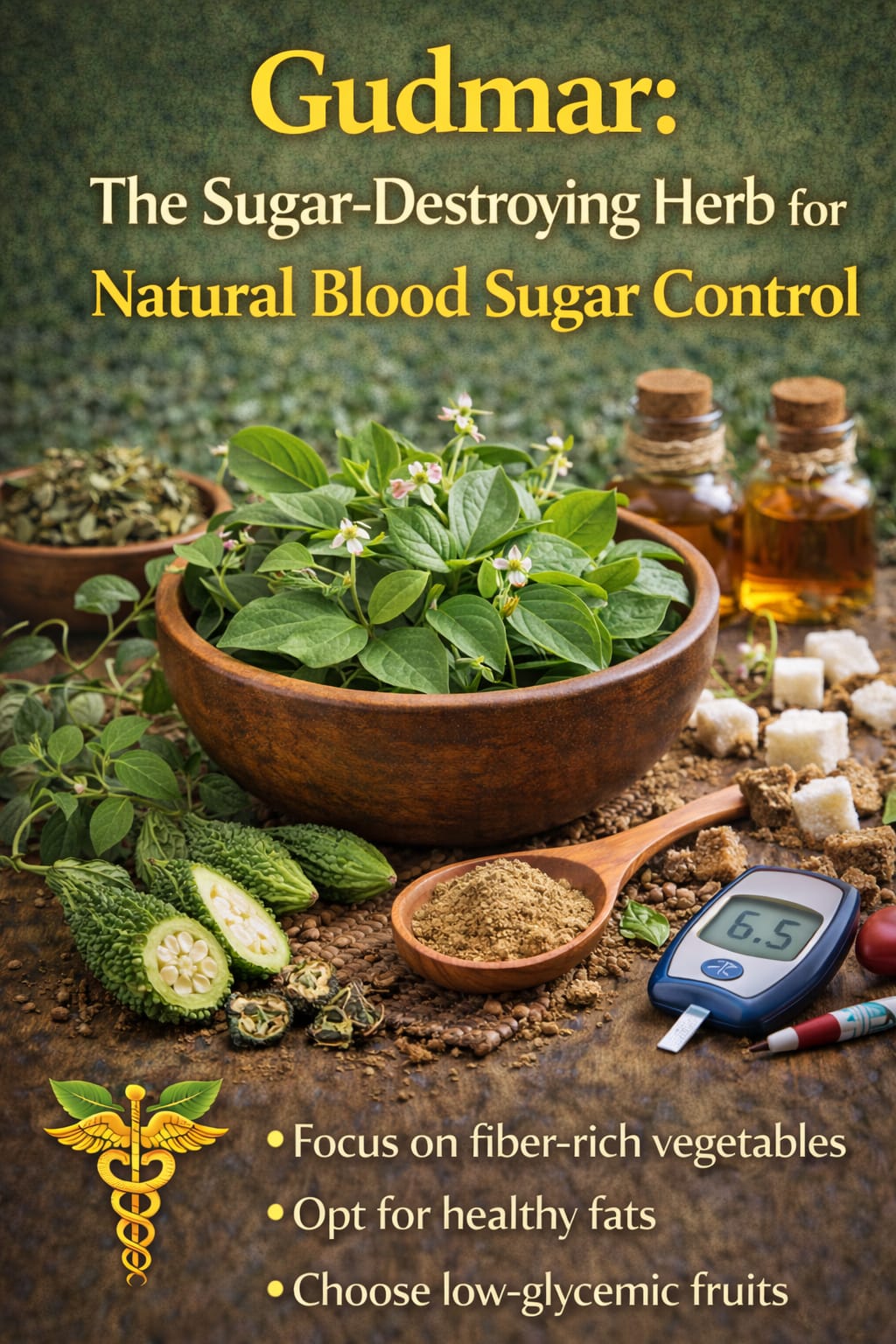 Gudmar: The Glycemic-Destroying Herb for Wellness