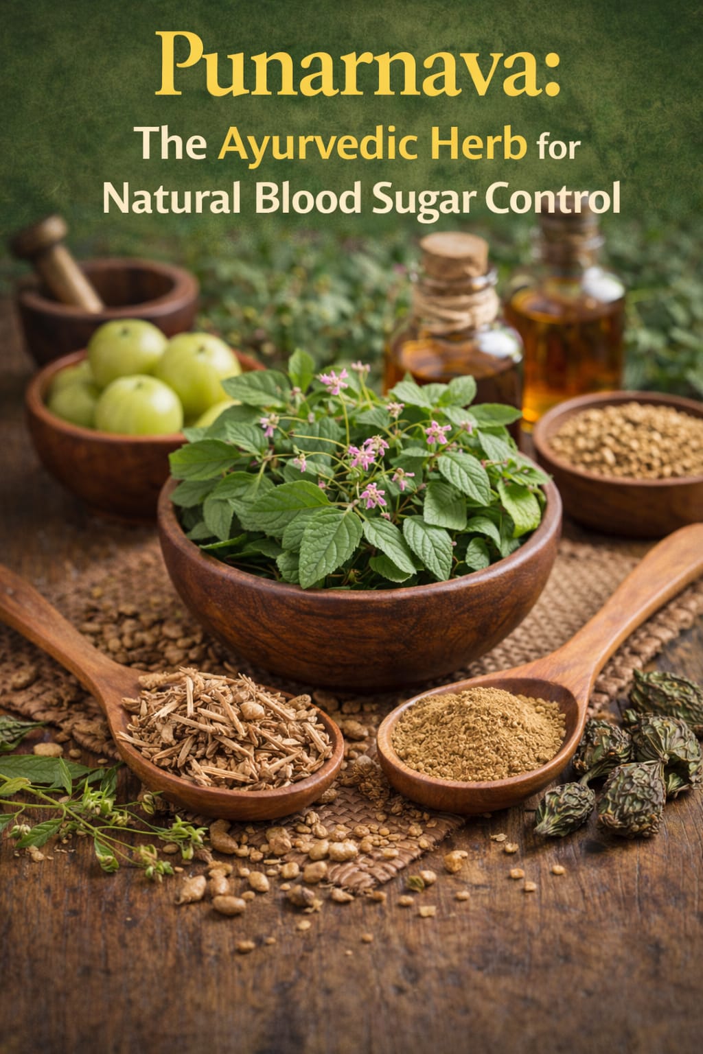 Punarnava: The Ayurvedic Herb for Natural Wellness