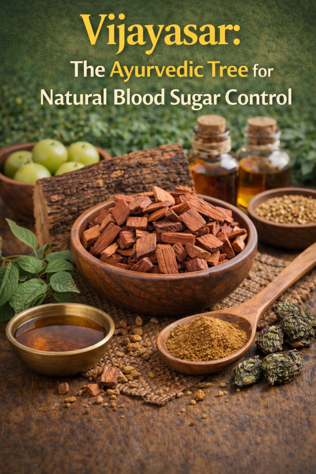 Vijayasar: The Ayurvedic Tree for Natural Blood Sugar Control