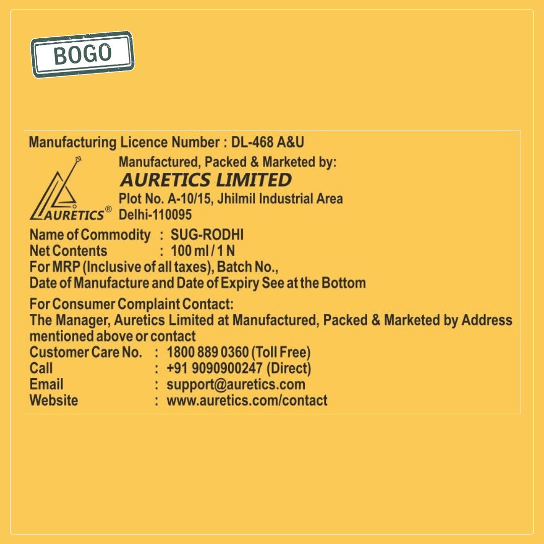 Sug-Rodhi: For Sugar Management