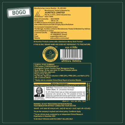 Sug-Rodhi: For Sugar Management